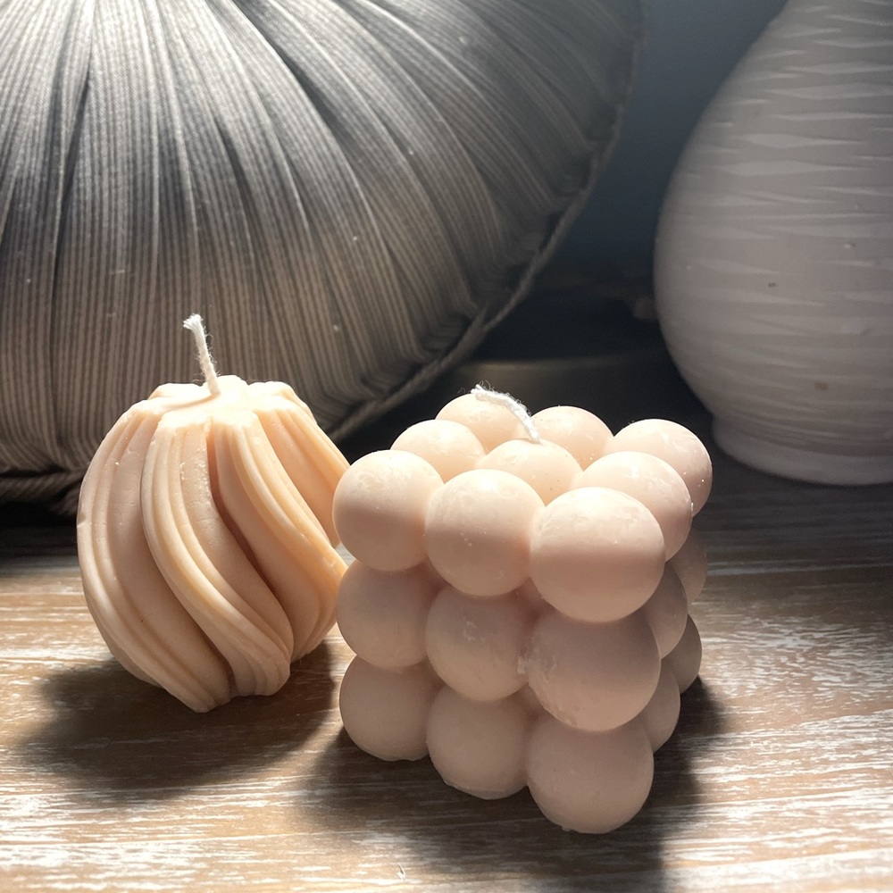 Hand poured Soy Mold Candles phthalate free